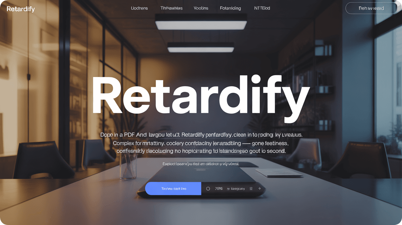 Simplify PDFs Instantly with AI-Powered Cleanup