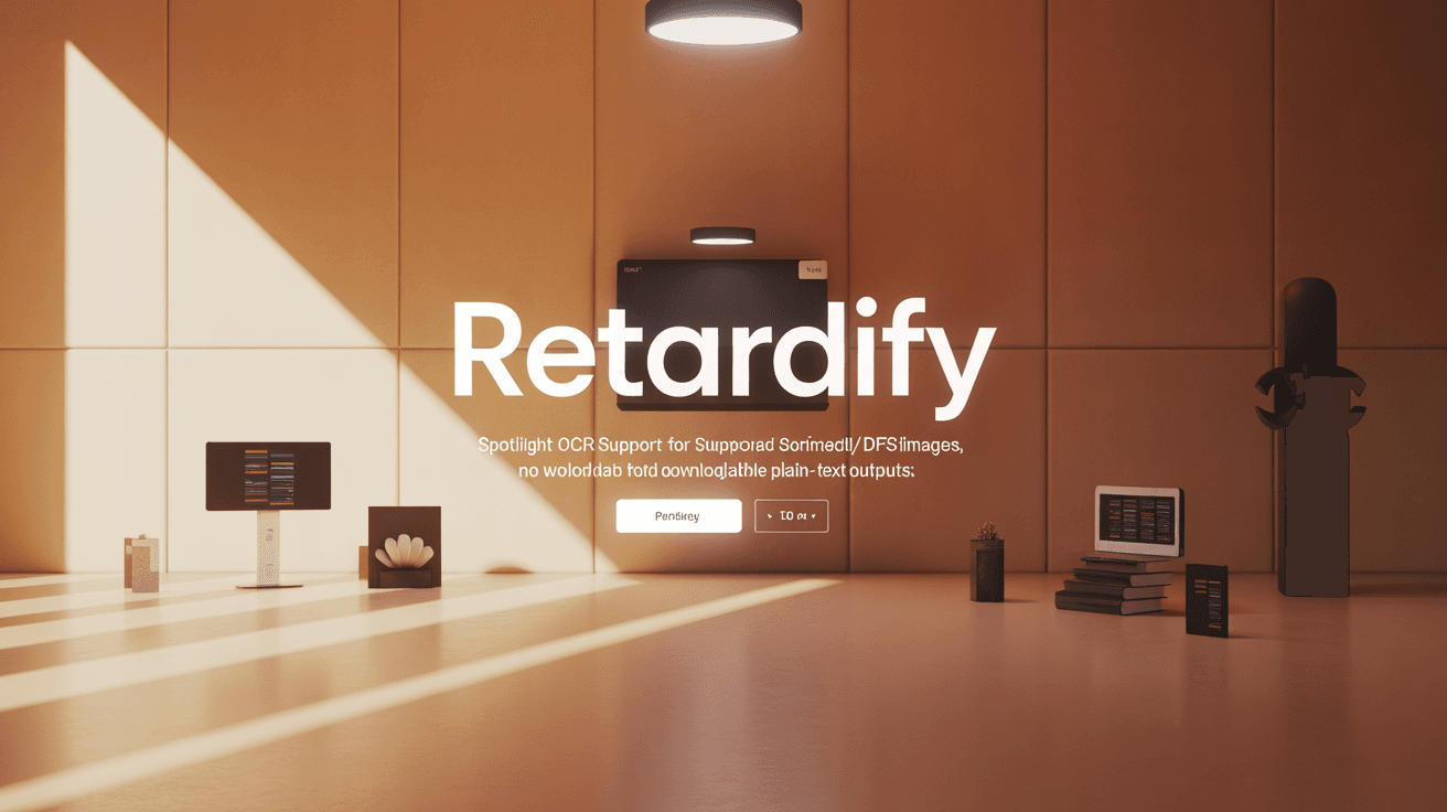 AI-Powered OCR Document Simplifier: Transform Scanned PDFs into Editable Text Instantly